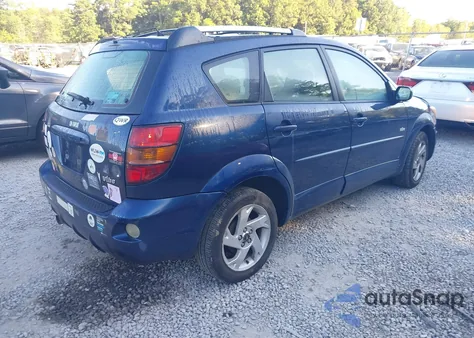 2004 Pontiac Vibe z USA, uszkodzony, nr VIN 5Y2SL62804Z401541